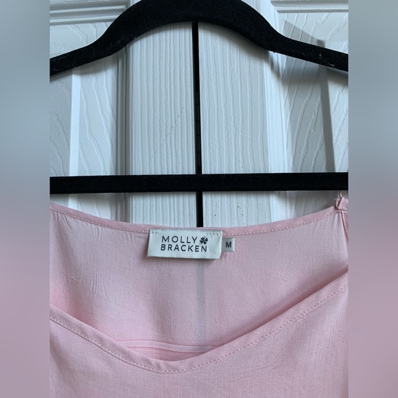 SZ M Molly Bracken Soft Pink Underdress Slip - Picture 2 of 5